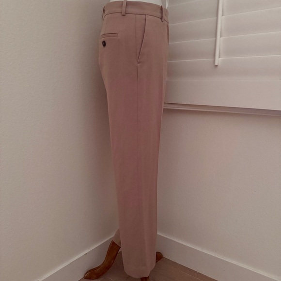 Zara Wide Leg Relaxed fit Trousers size small in Camel Color - Picture 6 of 14